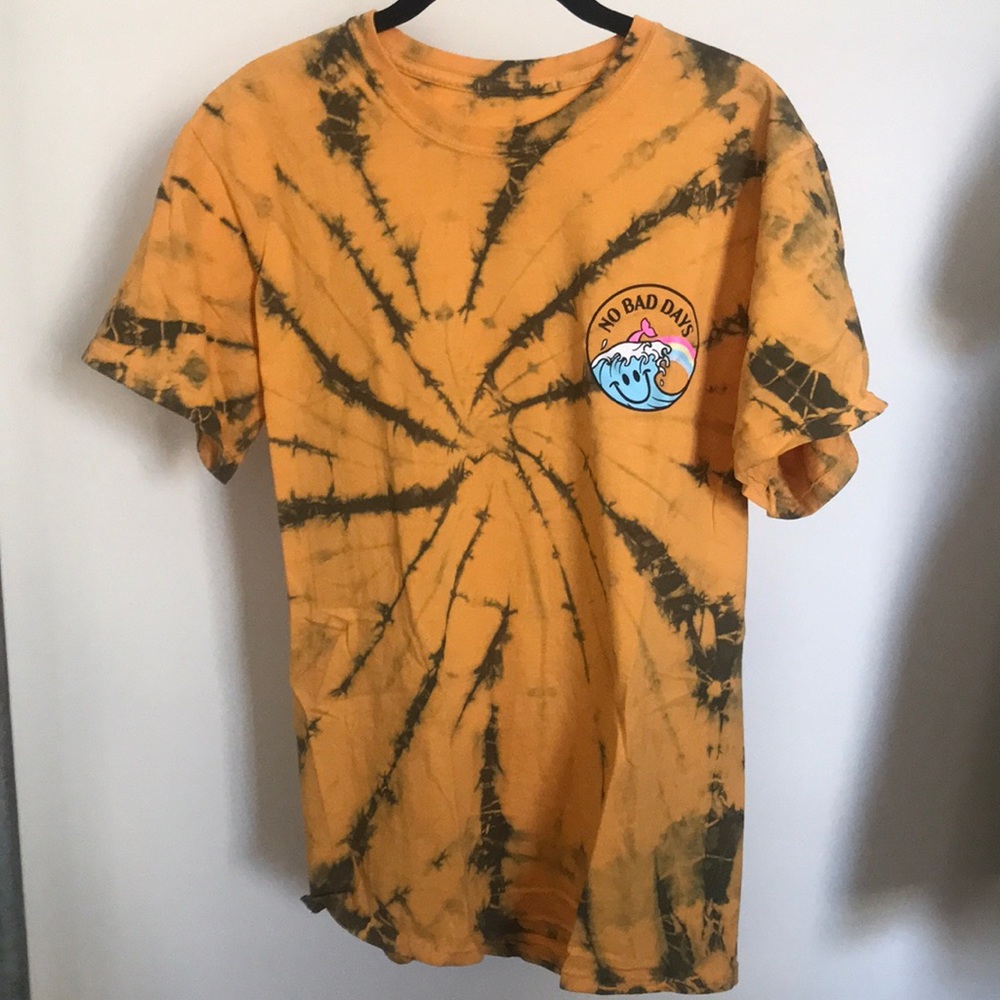 COPY - Pink Dolphin Tie Dye ‘no bad days’ tee